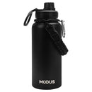 MODUS Garrafa Térmica  1000ml Corda espessa tecida à mão Isolamento por 12 horas e duradouro